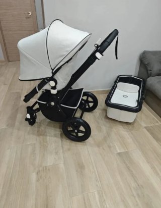 Bugaboo Cameleon 3 edición black/Blanco Piedra
