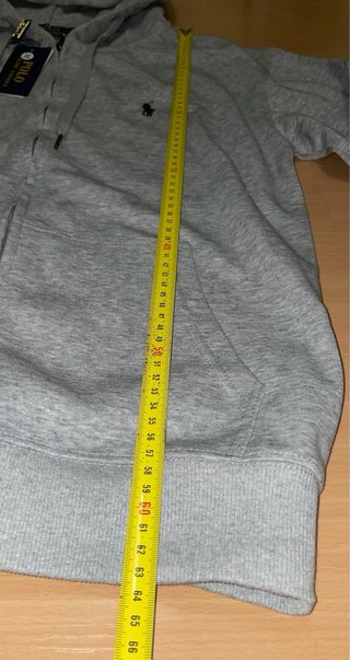 Chaqueta Polo Ralph Lauren Gris Cremallera