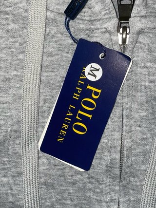 Chaqueta Polo Ralph Lauren Gris Cremallera