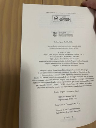 El hombre de tiza