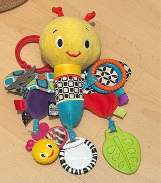 Juguete bebé oruga sensorial