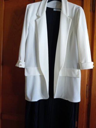 Conjunto Vestido y Chaqueta Italy Talla XXXL