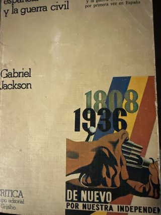 Libro la República española y la guerra civil