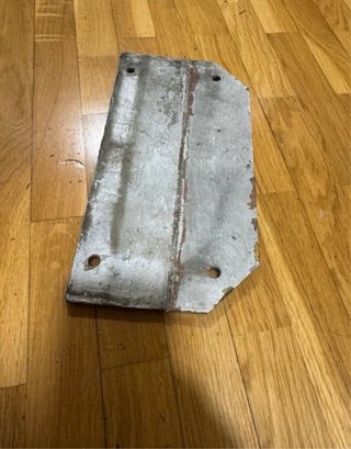 Chapa Peligro Muerte Relieve Años 30