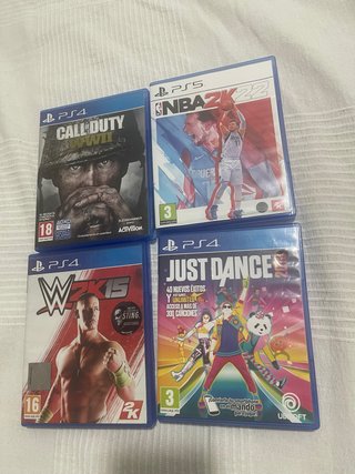 Lote Juegos PS4/PS5