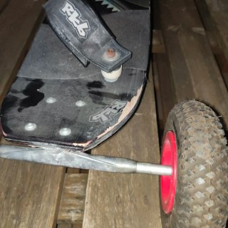 Monopatín todoterreno RKP kiteboard