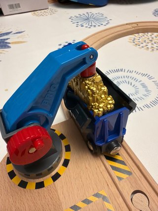 Tren de juguete BRIO y accesorios