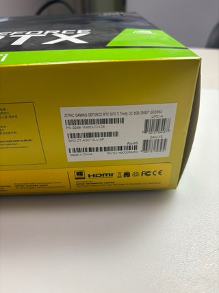ZOTAC RTX 3070 Ti Trinity OC Tarjeta Gráfica