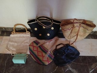 Lote de 5 bolsos