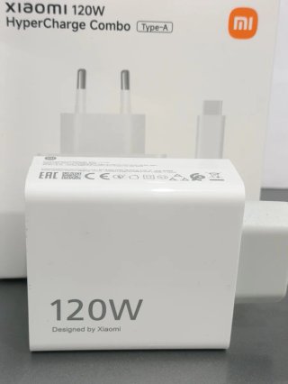 Cargador Xiaomi 120W HyperCharge Con Cable