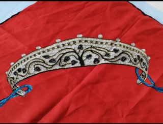 Foulard Must de Cartier Paris Seta Rosso