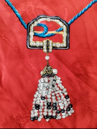 Foulard Must de Cartier Paris Seta Rosso