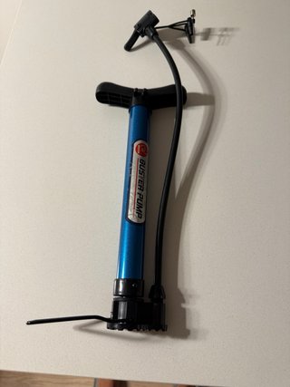 Inflador Bici Buster Pump Azul