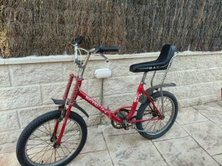 Bicicleta Motoretta-2 Roja 1989