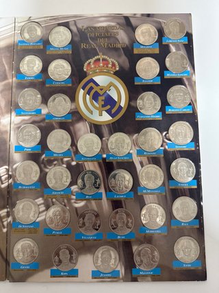 Monedas Oficiales Real Madrid Siglo XX XXI