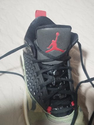 Zapatillas Jordan Camuflaje Negro Verde