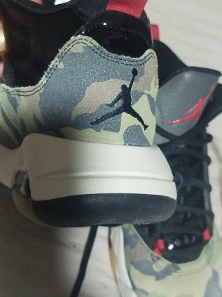 Zapatillas Jordan Camuflaje Negro Verde
