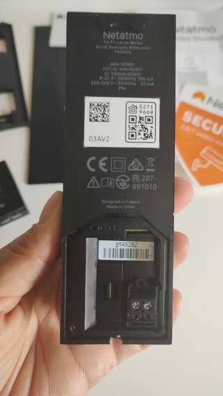 Videoportero Inteligente Netatmo Full HD