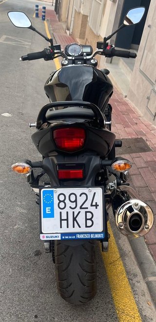 Suzuki Bandit 650 Inyección Negra