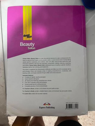 Libro de inglés estética y belleza. GM
