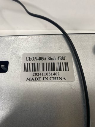 : Cajón Portamonedas Eléctrico GEON 405A Negro