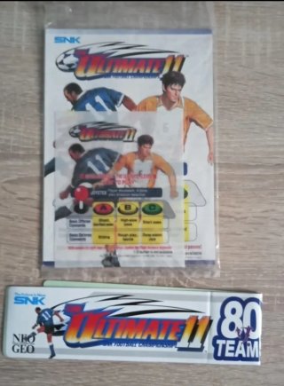 Neo Geo MVS Ultimate 11 Soccer Flyers 90s