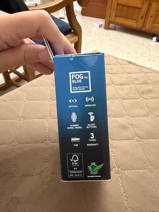 Ratón NGS FOG PRO BLUE Inalámbrico
