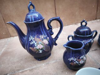 Juego de café/té japonés vintage (6 servicios)