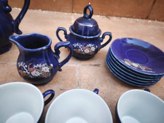 Juego de café/té japonés vintage (6 servicios)