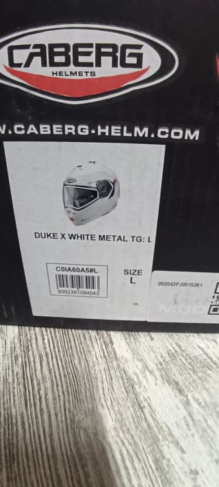 Casco Modular Caberg Duke X Blanco