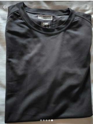 Camiseta manga corta Quechua gris Talla L