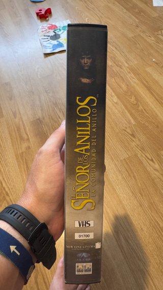 VHS El Señor de los Anillos: La Comunidad