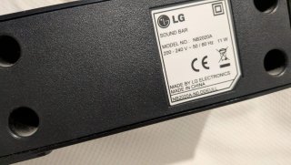 Barra de Sonido LG NB2020A con Mando