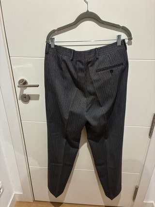 Chaqué Emilio Tucci Lana Negro/Gris