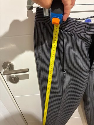 Chaqué Emilio Tucci Lana Negro/Gris