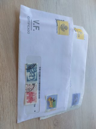 Lote de sellos filatélicos