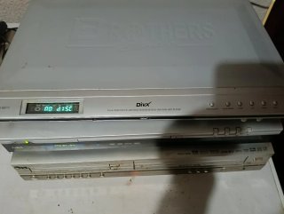 Lote 3 Reproductores DVD/VHS