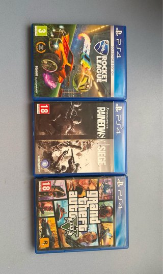 Lote de 3 juegos de Ps4