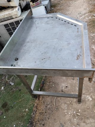 Mesa de acero inoxidable