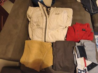 Chaqueta larga mujer Jack Wolfskin beige y 4 mas