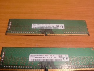 2x8 GB DDR4 SK-Hynix 2666 MHz