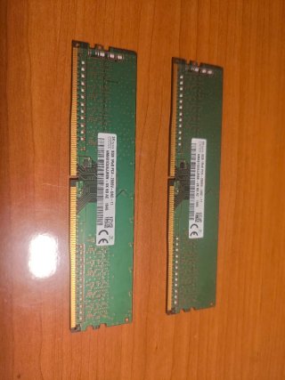 2x8 GB DDR4 SK-Hynix 2666 MHz