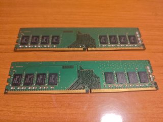 2x8 GB DDR4 SK-Hynix 2666 MHz