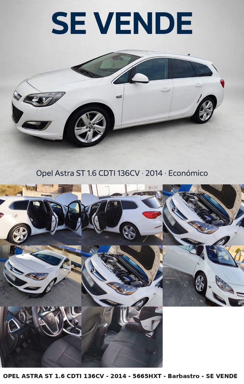 Opel Astra 2014 - foto 1