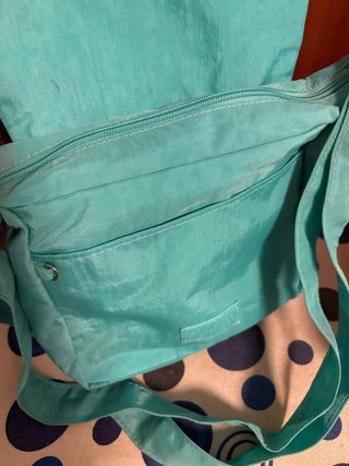 Bolso GEO COMP color turquesa