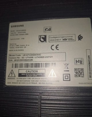 Televisor Samsung 32 Negro