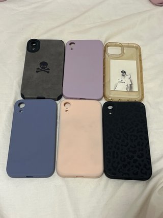 Fundas para iPhone XR (6 unidades)