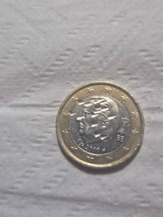 Moneda 1 Euro Bélgica 2009