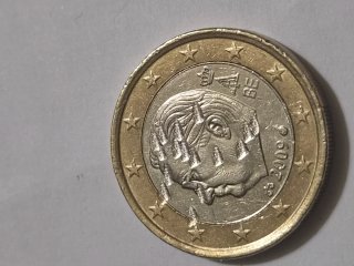 Moneda 1 Euro Bélgica 2009