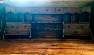 Escritorio Buró Madera Vintage
